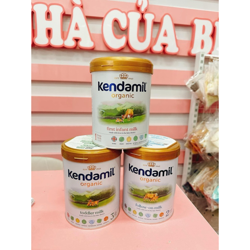 kendamil Organic 1,2,3 (date mới)