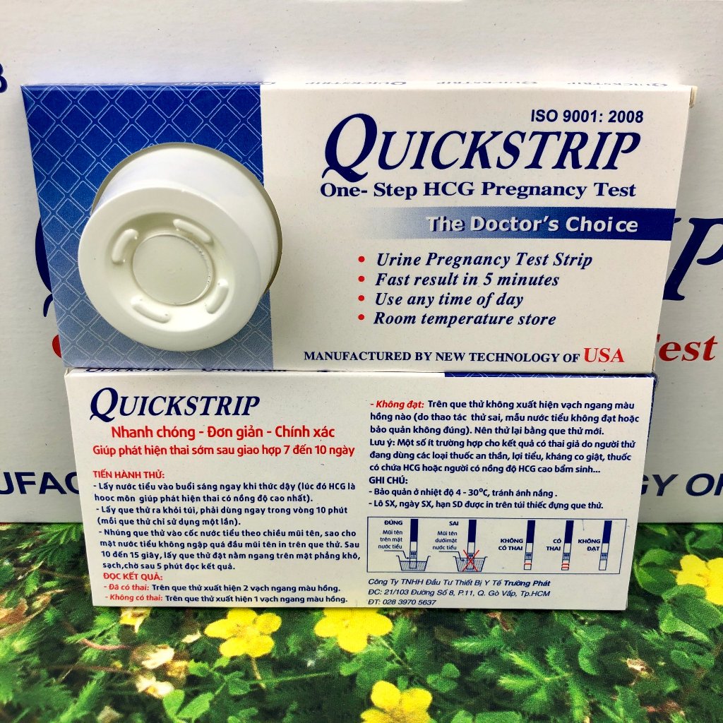 Que Thử Thai Quickstrip Hộp 24 Que