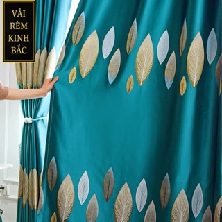 [ Rèm Rido KB28 ] Rido Hoa văn tinh xảo, rèm vải móc treo cao cấp siêu dày, rèm ngăn phòng, rèm gác xếp