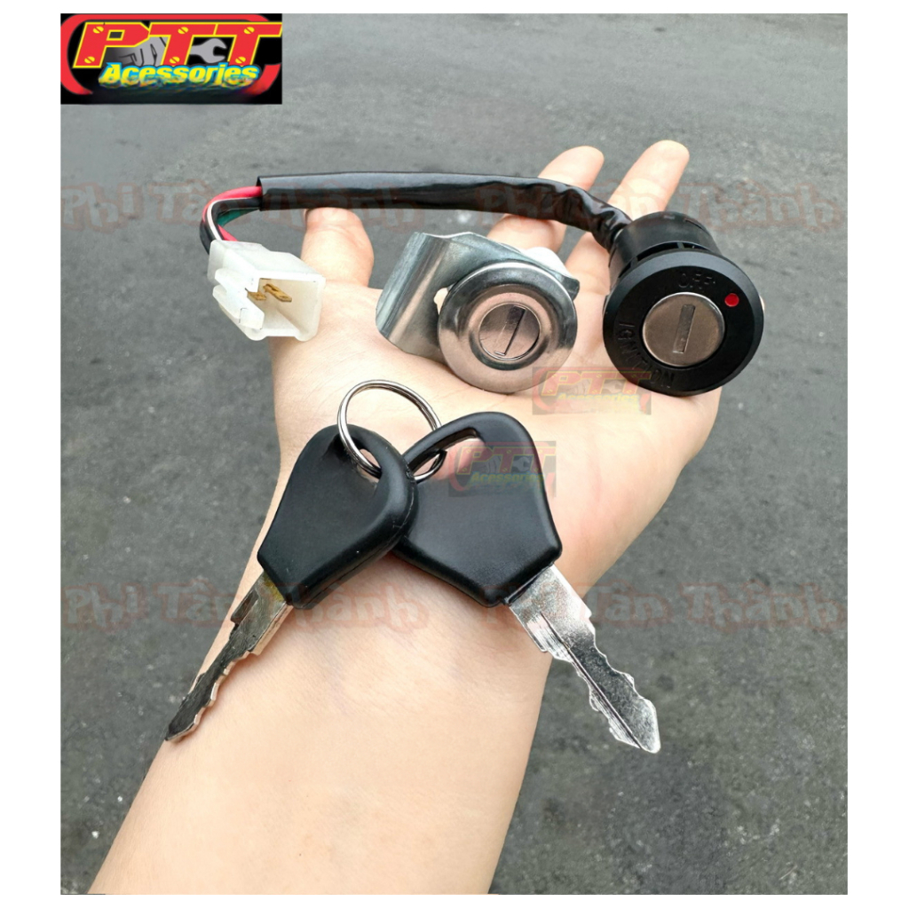 BỘ Ổ KHOÁ XE CHALY ĐỜI 84 ( XE NHẬT )