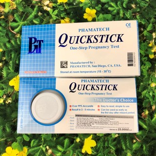 Que thử thai Quickstick hàng chính hãng
