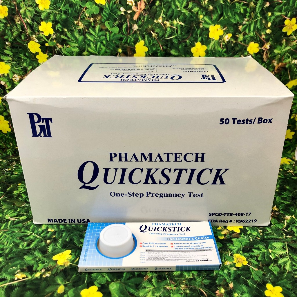Que thử thai Quickstick hàng chính hãng