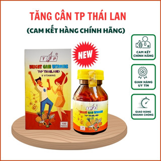 Vitamin tăng cân TP, Tăng cân TP thái lan, hộp 100 viên mẫu mới hỗ trợ kiểm soát cân nặng, tăng cân an toàn hiệu quả
