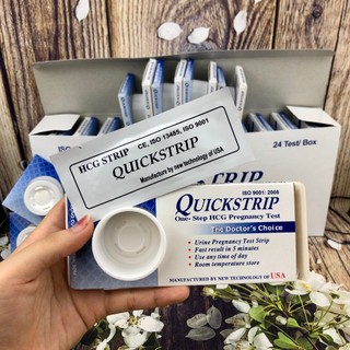 Que Thử Thai Quickstrip Phát Hiện Thai Sớm