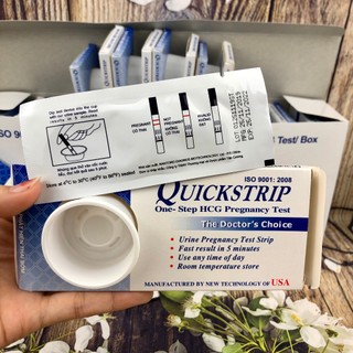 Que Thử Thai Quickstrip Phát Hiện Thai Sớm