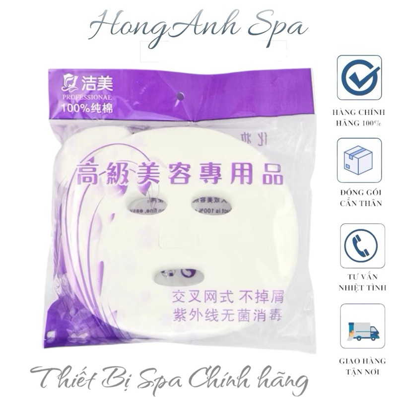 Gói 80 miếng mặt nạ giấy khô