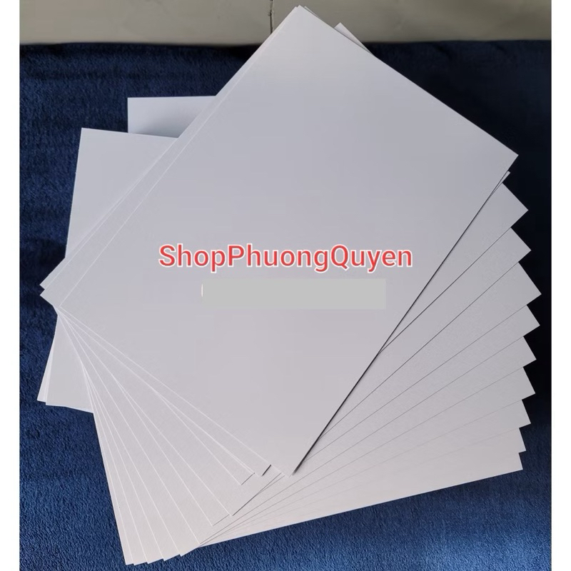 Giấy A4 trắng dày định lượng 300gsm(10 tờ)