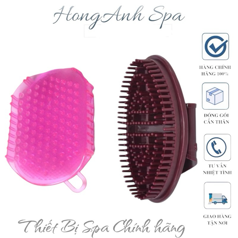 Chải Thông Kinh Lạc 2 Mặt SILICON Mềm [ sl1 ]