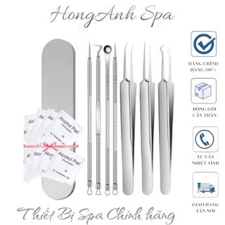 Nhíp Cây Gắp Mụn Đầu Cong Thép Không Gỉ Nhíp Cong Lấy Nặn Mụn Đầu Đen Mụn Ẩn Nhíp Gắp Mi Nối Mi Nối Tóc Dễ Dàng