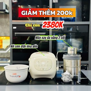  Nồi Cơm Điện Unie URC815 dung tích 1.5l lòng gốm Ceramic 
