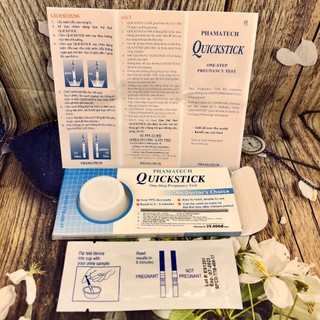 Que thử thai Quickstick hàng chính hãng