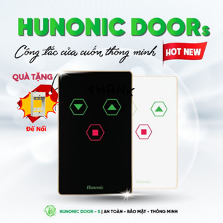 Công Tắc Cửa Cuốn Wifi Hunonic Door S – Phiên Bản Mới 2024 - Mở Cửa Ngay Cả Khi Không Có Internet