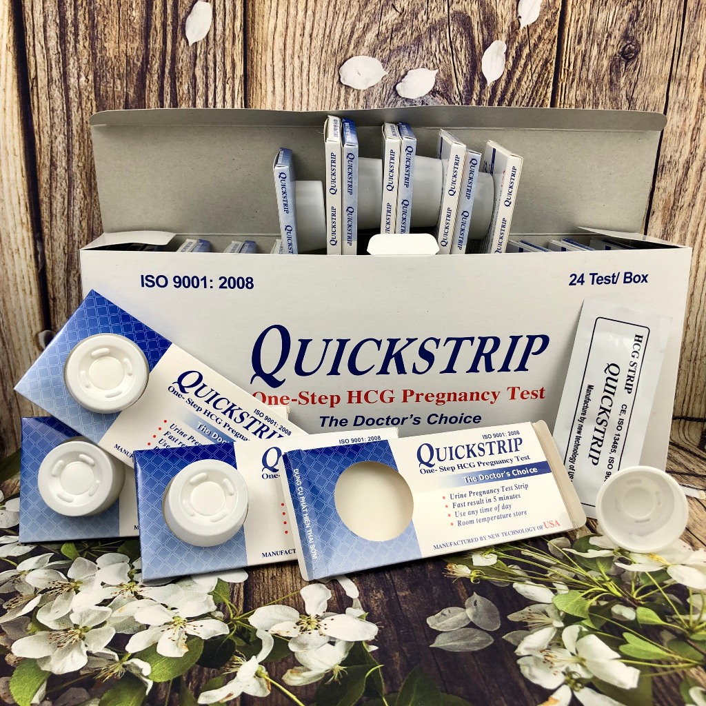 6 Que Thử Thai QuickStrip - Que Trường Phát