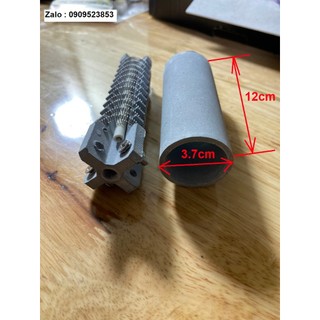 Điện trở sứ thổi gió phi 37 x 120 /220V ( có ống sứ bảo vệ)