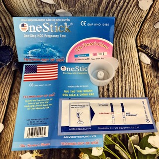 Que Thử thai OneStick Phát hiện thai sớm