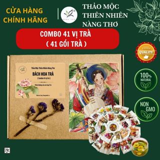Combo 41 Vị Trà Dưỡng Nhan - Trà Thảo Mộc - Trà Hoa - Thảo Mộc - Thanh Nhiệt - Giảm Cân - Đẹp Da - Ngủ ngon An Thần