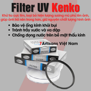 Filter kính lọc ống kính lens máy ảnh Kenko 37mm 39mm 40.5mm 43mm 46mm 49mm 52mm 55mm 58mm 62mm 67mm 72mm 77mm 82mm