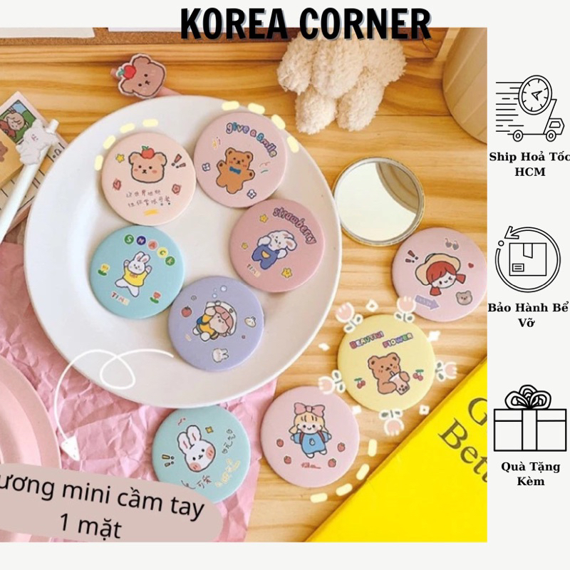Gương Mini 1 Mặt  Vui Nhộn
