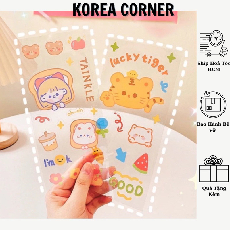STICKER THÚ CƯNG SIÊU ĐÁNG YÊU