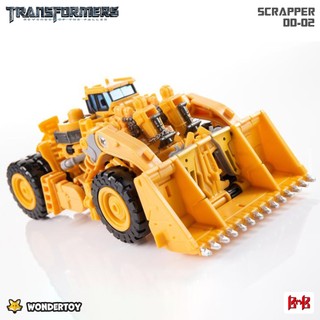Mô hình BMB DD-02 Scrapper Devastator Combiner ROTF Robot Biến Hình Máy Gạt - Hãng BMB