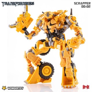 Mô hình BMB DD-02 Scrapper Devastator Combiner ROTF Robot Biến Hình Máy Gạt - Hãng BMB