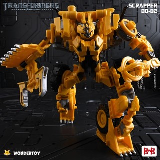 Mô hình BMB DD-02 Scrapper Devastator Combiner ROTF Robot Biến Hình Máy Gạt - Hãng BMB