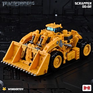 Mô hình BMB DD-02 Scrapper Devastator Combiner ROTF Robot Biến Hình Máy Gạt - Hãng BMB