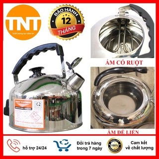 Ấm Siêu Tốc Đế Liền Đạt Tường 4L - 5L Có Rơ Le tự ngắt / Ấm điện đun nước Đạt Tường có còi báo sôi