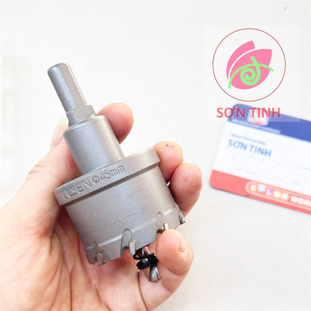 TOLSEN Mũi khoan lỗ khoét lỗ tường bê tông 45mm Hole Saw 75945