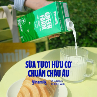 Sữa tươi vinamilk 100% greenfarm organic 180ml