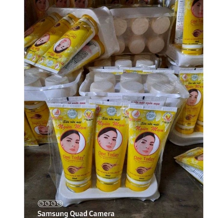 sữa rửa mặt one today ốc sên