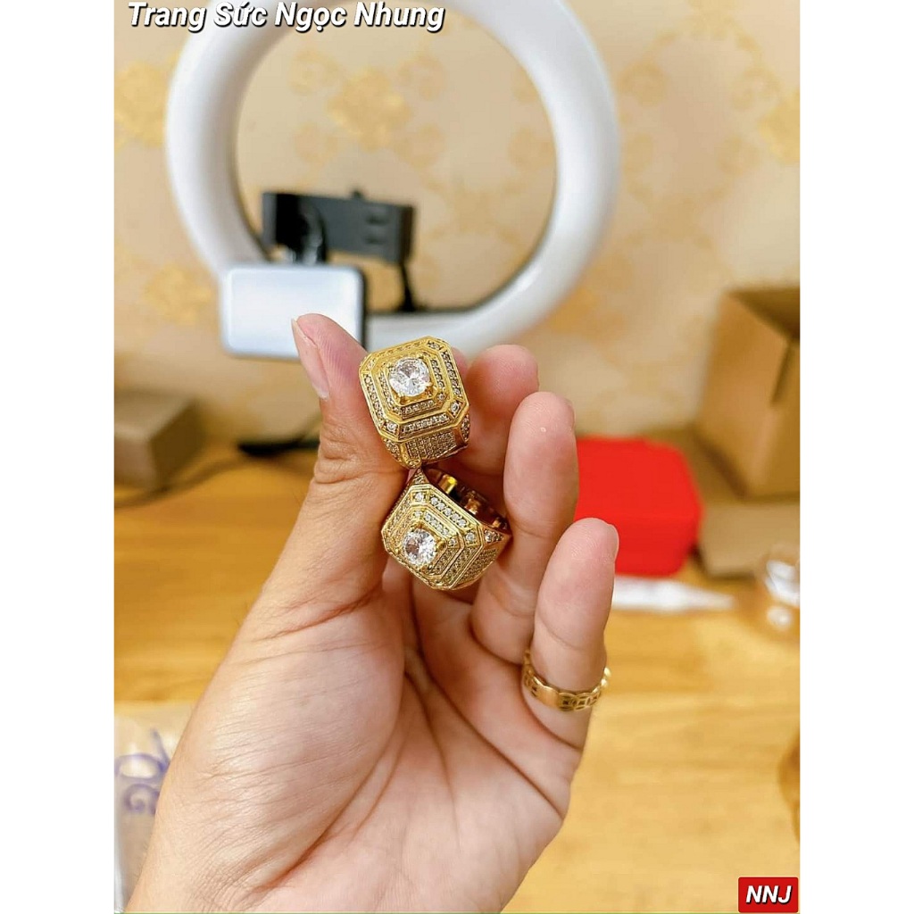 Nhẫn nam kiểu đồng đỏ-M11245