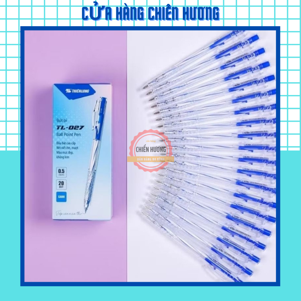 Bút thiên long 027 (5 Cây)