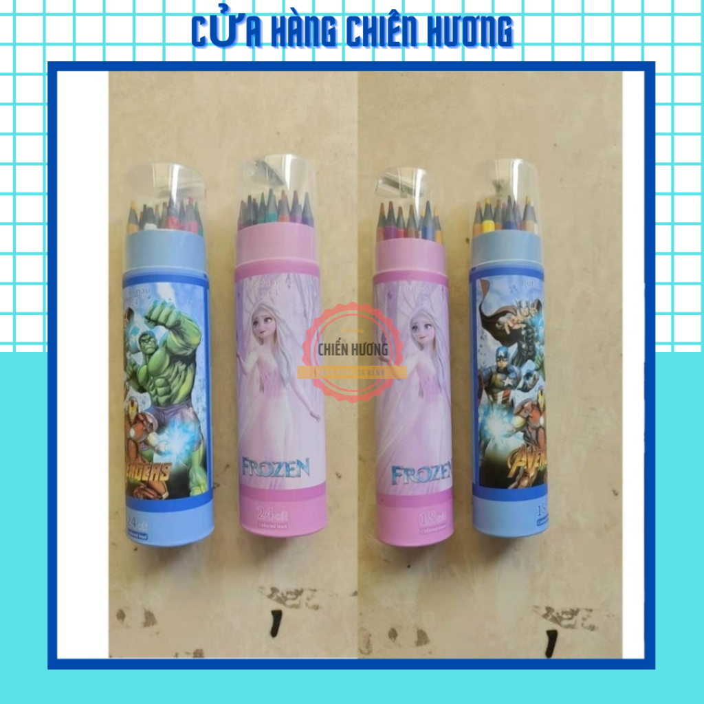 Bút Chì 12 Màu Lọ Baby Three