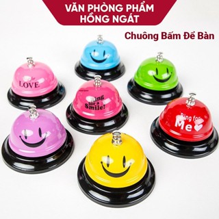 Chuông bấm để bàn đồ dùng giáo cụ dạy học trong học tập và các hoạt động trò chơi cho giáo viên có nhiều màu GC09