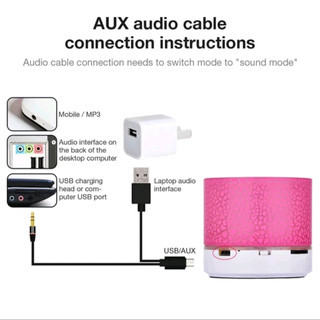 Loa Bluetooth Mini, Đèn LED Đổi Màu, hot titok