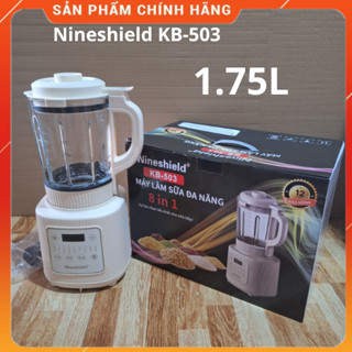 Máy làm sữa hạt Nineshield KB110, Máy làm sữa hạt mini, Máy xay nấu sữa hạt đa năng cỡ lớn KB-503 chính hãng cao cấp