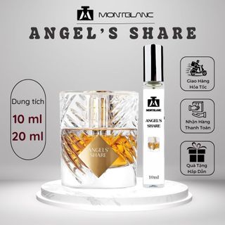Nước hoa nam nữ Angel's Share chai chiết 10ml Quyến rũ, Cuốn hút, Sang trọng - Montblanc Perfume
