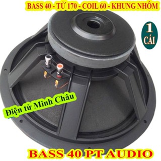 1 LOA BASS 40 PT AUDIO TỪ 170 COIL 60 GÂN VẢI - LOA KÉO TIẾNG SÁNG - GIÁ 1 CHIẾC