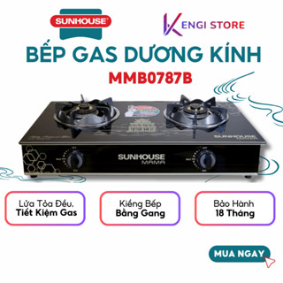 [Sunhouse Chính Hãng] Bếp Ga Dương Kính Cao Cấp Sunhouse Mama MMB0787B