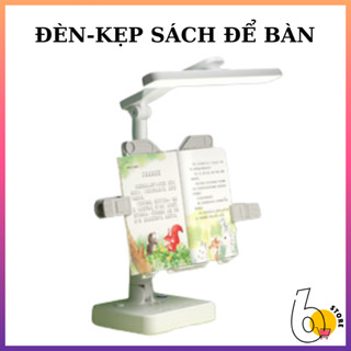  Đèn Học Để Bàn Chống Cận Tích Hợp Kẹp Đọc Sách Ổ Cắm Điện USB và Khay Đựng Bút.  SIX STORE  