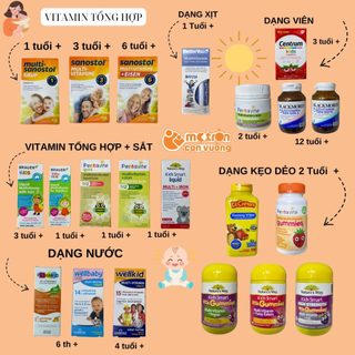 Vitamin tổng hợp Pentavite 200ml (1 tuổi+)