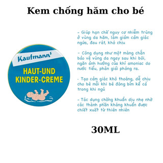 Bộ Kem Chống Hăm Bubchen, Kem Chống Hăm Weleda, Kem Chống Hăm Kaufmann, BabyLove Cho Bé Sơ Sinh