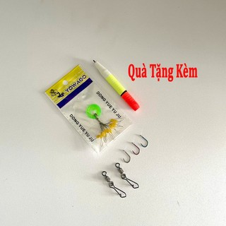 Cần Câu Bút mini - MÁY ĐỨNG - Tặng Kèm Lưỡi, Phao, Phụ Kiện