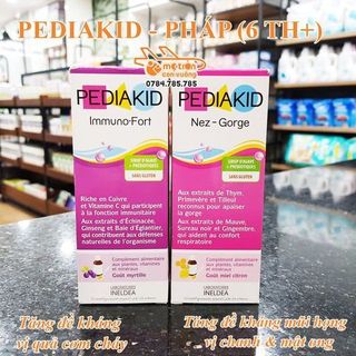 Vitamin tăng cường miễn dịch Pediakid