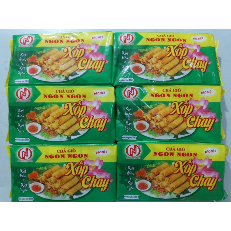 Chả giòn xốp chay ngon ngon 500gr (chỉ gia khu vực Tphcm)