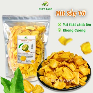 Mít sấy vỡ Nut Farm 500g, mít thái, không vụn cám