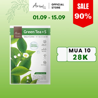  Mặt Nạ Se Khít Lỗ Chân Lông Chiết Xuất Trà Xanh ARIUL 7 Days Mask Green Tea S 23ml