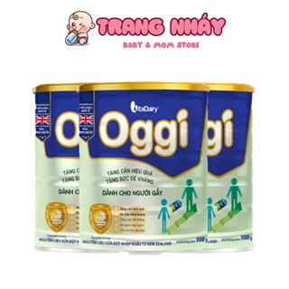 ( Quét Mã tích Xu) Sữa Oggi Vitadairy Dành Cho Người Gầy [ date mới nhất ] Lon 900g