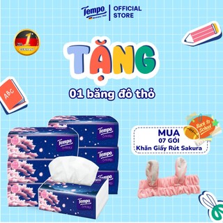  Giấy Rút Cao cấp Tempo Hương Sakura - 4 Lớp Bền Dai, An Toàn Cho Da - Thương Hiệu Đức